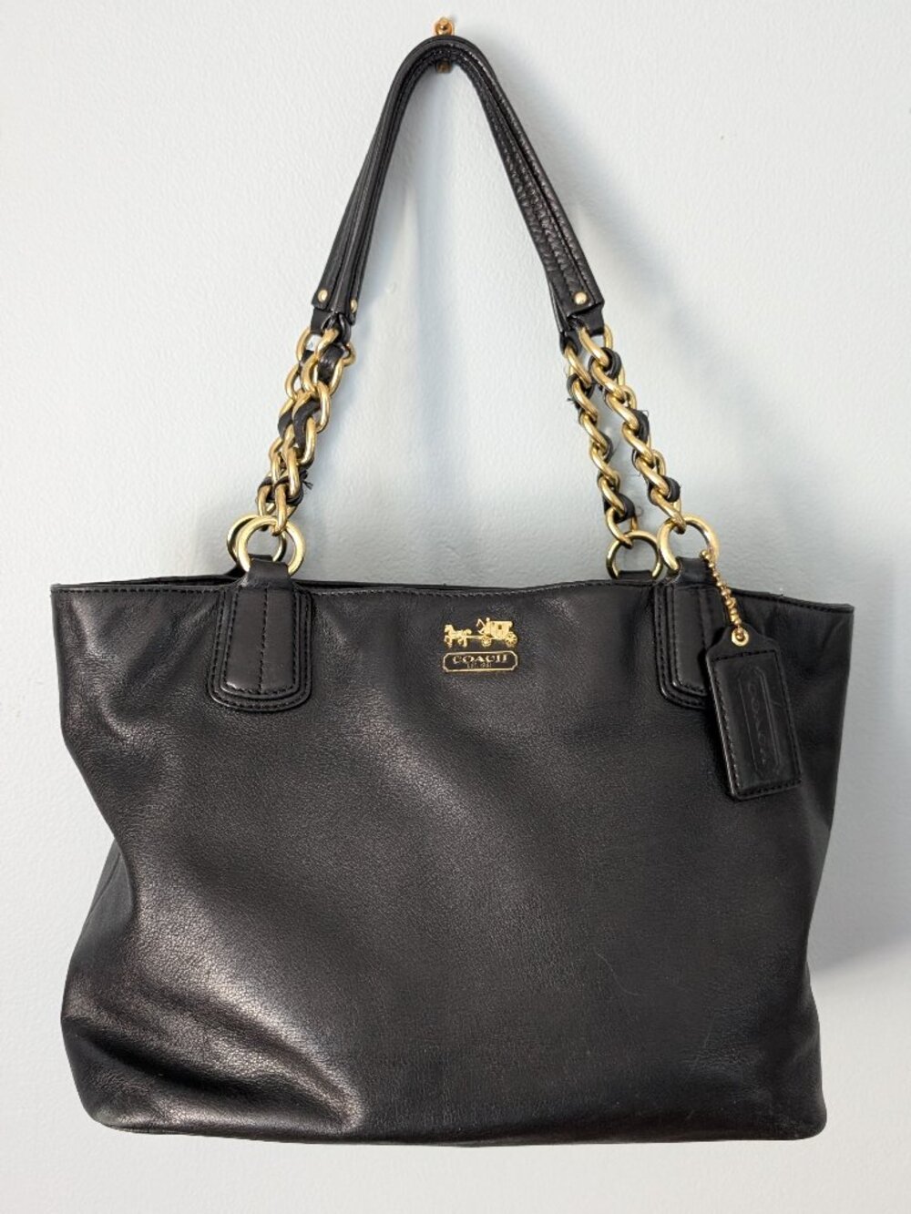 Black Coach Tote